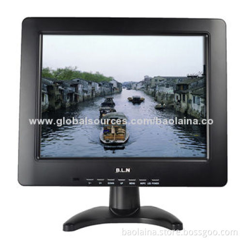 12.1-inch CCTV TFT LCD Monitor with HDMI Signal Interface, 800 x 600-pixel Resolution